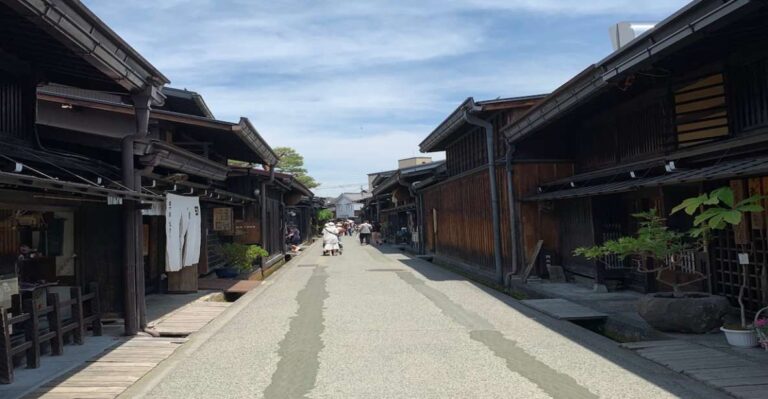 Takayama: Old Town Guided Walking Tour 45min.