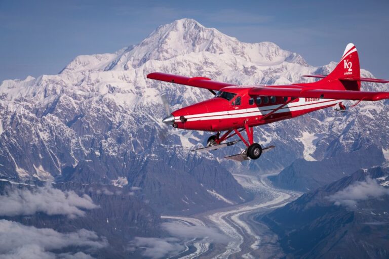 Talkeetna: Denali Flight Tour With Glacier Landing