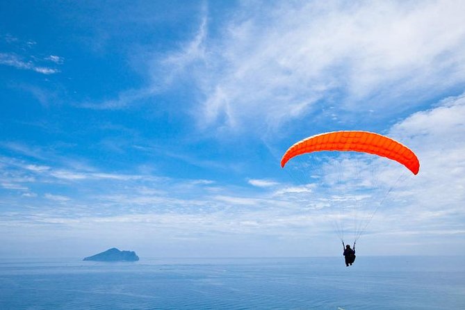 Tandem Paragliding Flight Over Tenerife