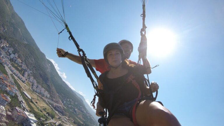 Tandem Paragliding in Alanya By Zeus Paragliding