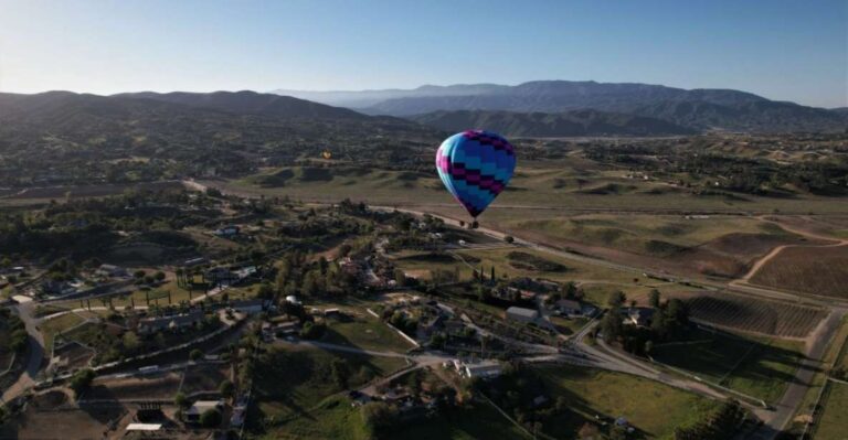 Temecula: Private Hot Air Balloon Ride at Sunrise