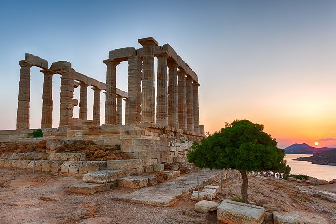 Temple of Poseidon and Cape of Sounion Private Sunset Tour