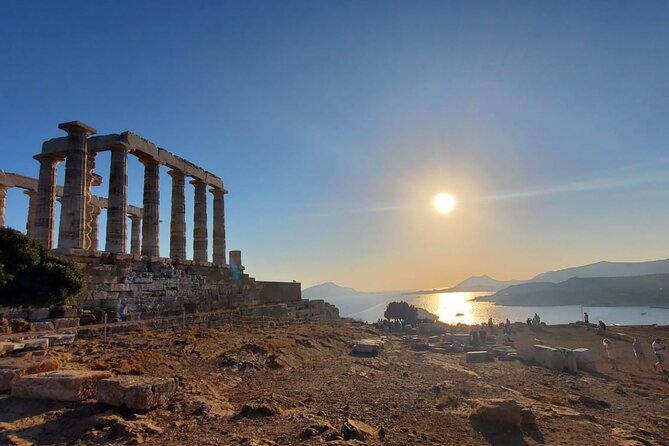 Temple of Poseidon and Cape Sounion Sunset Tour With Audio Guide