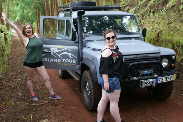 Terceira Island: 4×4 Land Rover Tour With Traditional Lunch