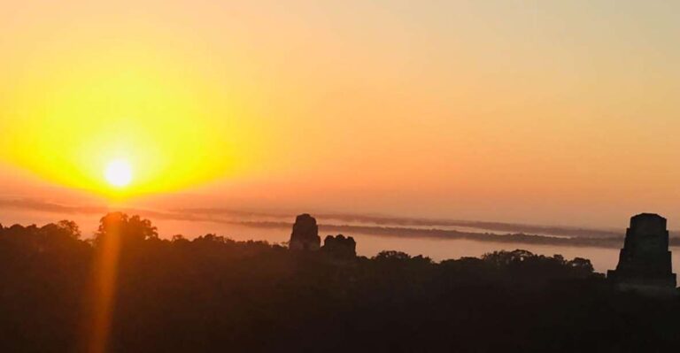 Tikal Sunrise From Flores /More Archaeological Tour