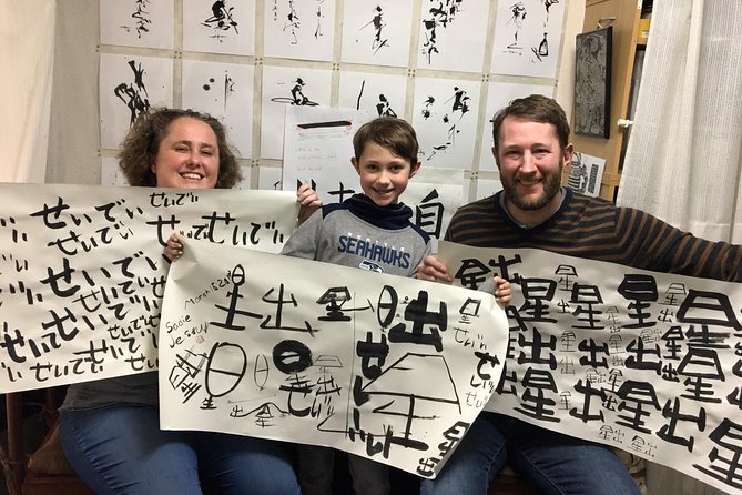 1 tokyo 2 hour shodo calligraphy lesson with master calligrapher mar Tokyo 2-Hour Shodo Calligraphy Lesson With Master Calligrapher (Mar )
