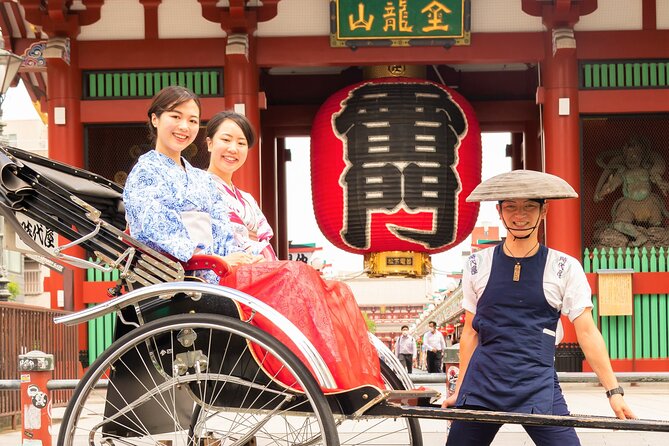 Tokyo Asakusa Rickshaw Experience Tour With Licensed Guide