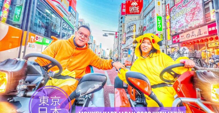 Tokyo: City Go-Karting Tour With Shibuya Crossing and Photos