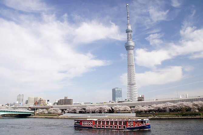 Tokyo Landmarks by Water Bus Private Tour With Licensed Guide