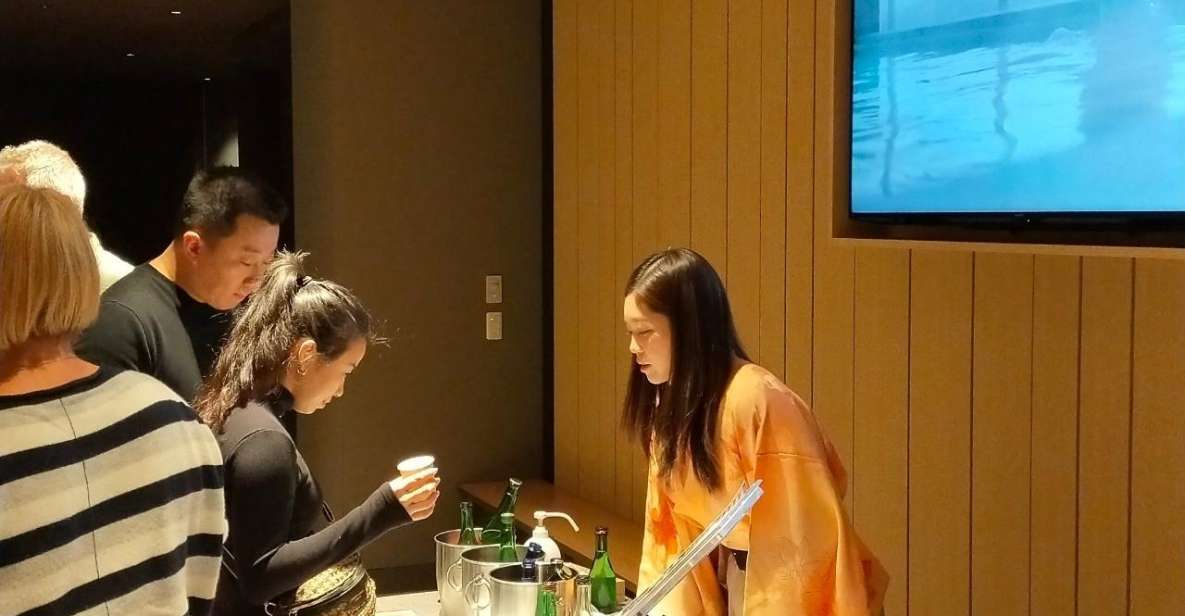 Tokyo: Various Sake Tasting Experience With Sake Sommelier