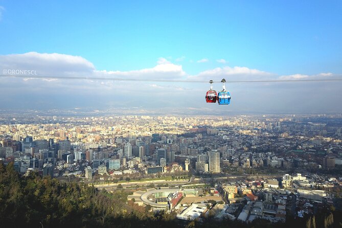 Tourist Bus Through Santiago for Two Days, Cable Car and Funicular