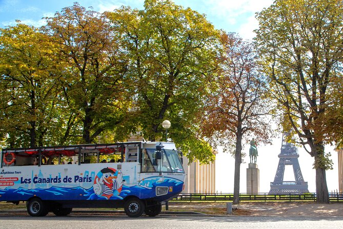 Tours of Paris and the Hauts-de-Seine in an Amphibious Bus