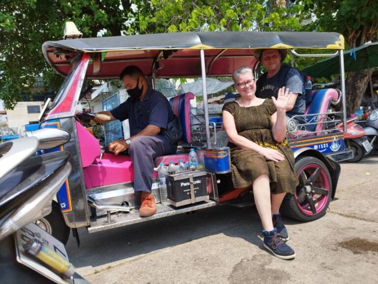 Tuk-Tuk, Longtail-Boat and Rickshaw Bangkok Jungle Tour