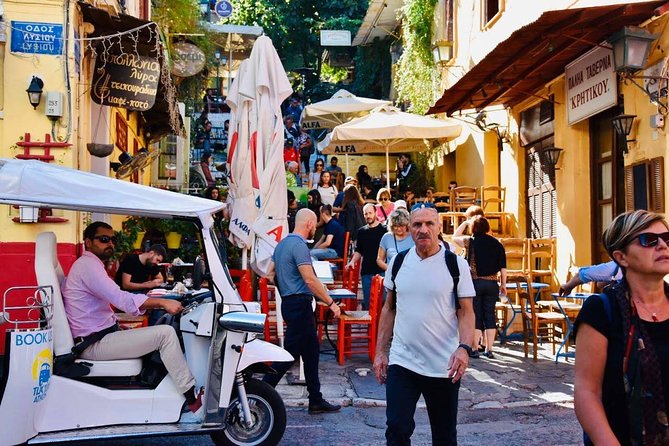 TukTuk Athens Private Evening / Afternoon Complete Tour – City Center & Old Town