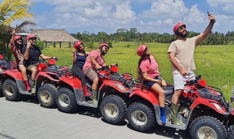 Ubud Atv Quad Bike and Rafting Package