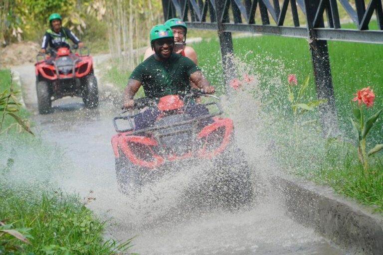 Ubud: ATV Quad Bike Ride With Lunch