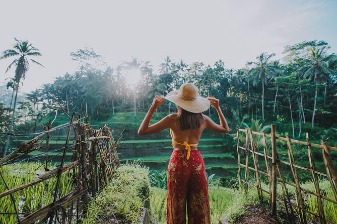 Ubud: Waterfall, Rice Terraces, and Monkey Forest Private Tour