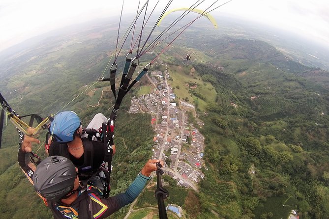 Unique Experience Flying Paragliding
