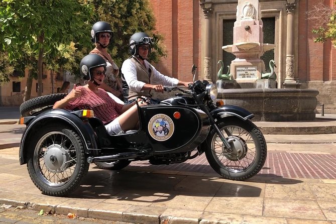 1 valencia highlights on a vintage sidecar with local driver Valencia Highlights on a Vintage Sidecar With Local Driver