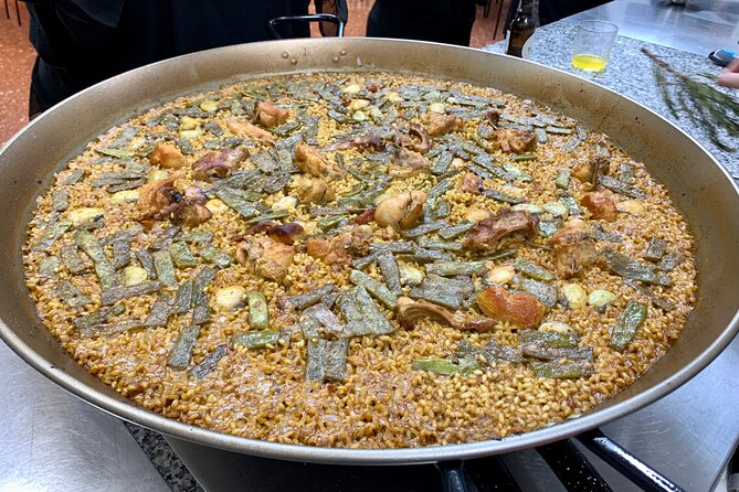 Valencian Paella Cooking Class, Tapas and Market Visit