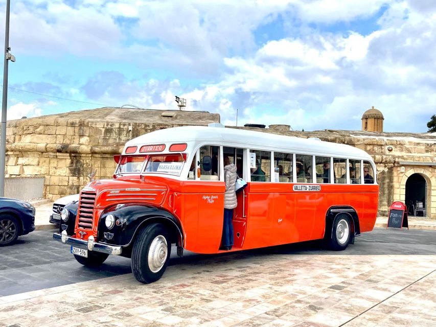 1 valletta sunday vintage bus to Valletta: Sunday Vintage Bus to Marsaxlokk