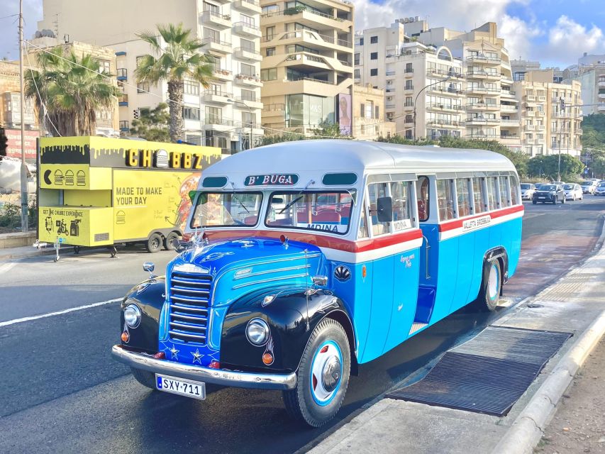 1 valletta vintage bus to valletta sliema rabat mdina Valletta: Vintage Bus to Valletta, Sliema, Rabat & Mdina