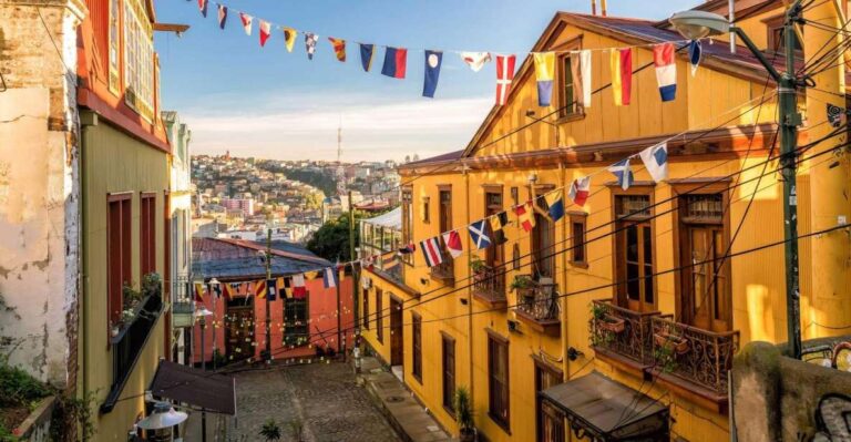 Valparaiso: Guided Walking Tour With Ascensor Rides