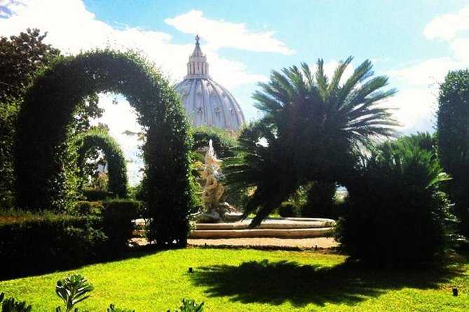 1 vatican gardens private tour pick up included Vatican Gardens Private Tour- Pick up Included