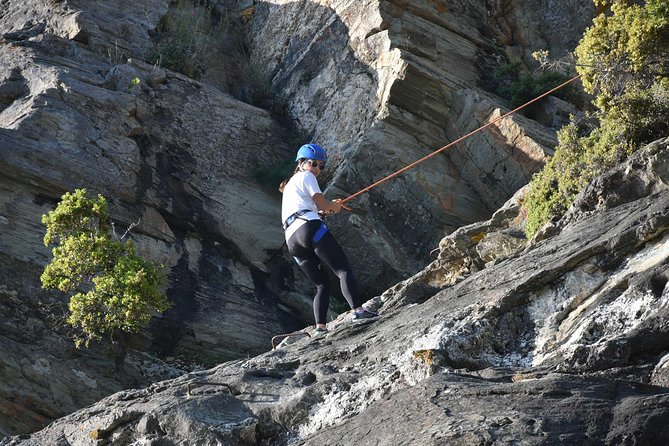 Via Ferrata in the Biggest Waterfall of the Cyclades