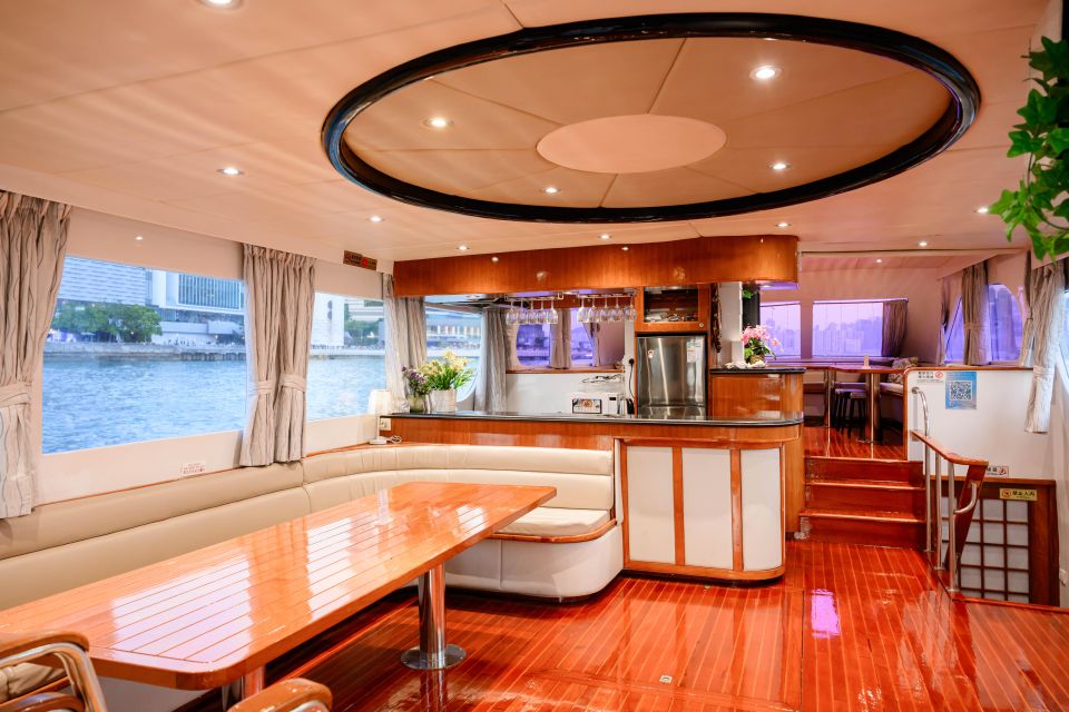 1 victoria harbour night yacht tour with stunning views Victoria Harbour: Night Yacht Tour With Stunning Views