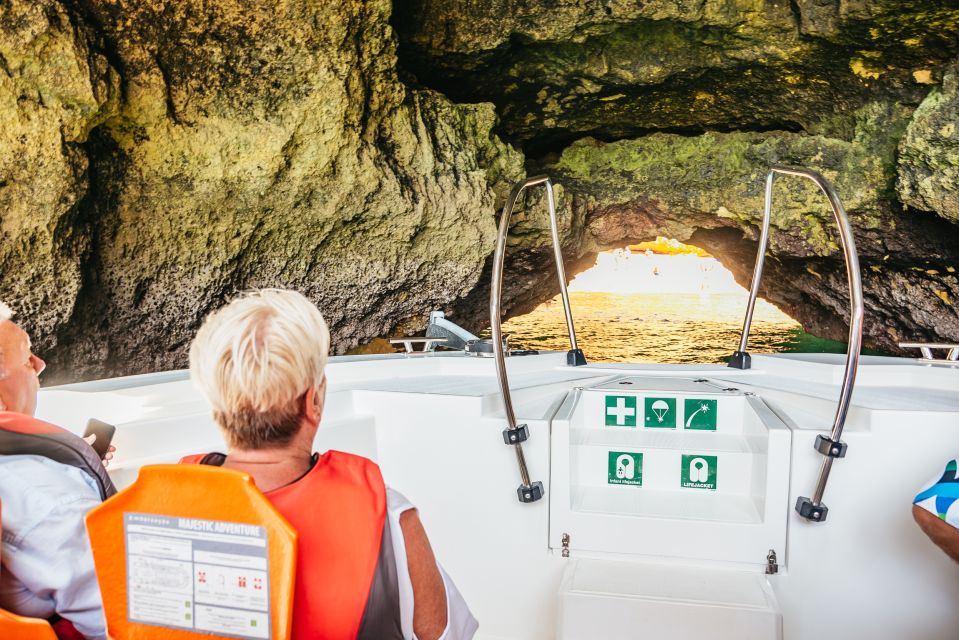 1 vilamoura benagil cave boat tour with entry Vilamoura: Benagil Cave Boat Tour With Entry