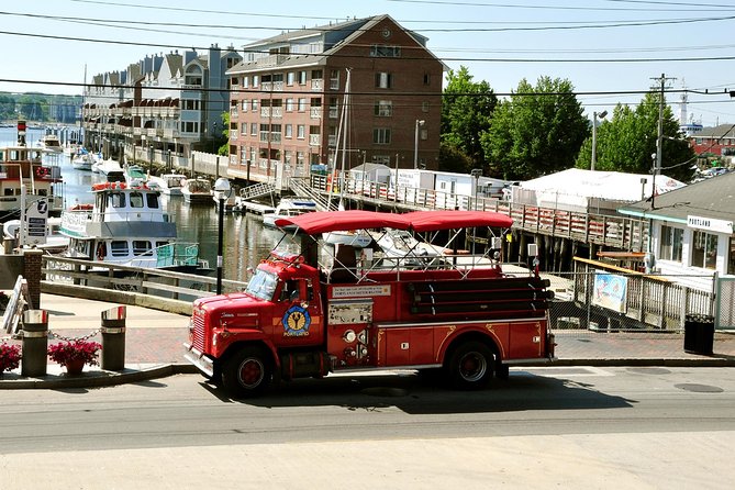 1 vintage fire truck sightseeing tour of portland maine Vintage Fire Truck Sightseeing Tour of Portland Maine