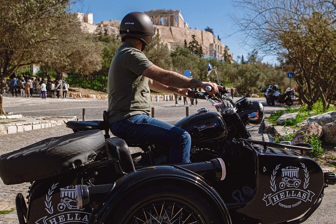 1 vip private tour of athens acropolis plaka in a sidecar VIP Private Tour of Athens Acropolis & Plaka in a Sidecar