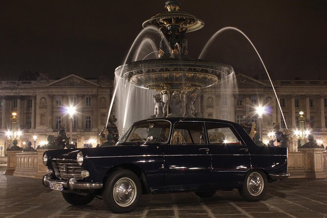 Visit Paris in a Vintage Car