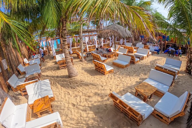 Visit Playa Blanca on Baru Island at a Beach Club.