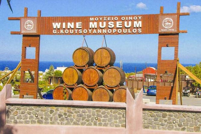 Visit to a Wine Museum and Wine Tasting in Santorini