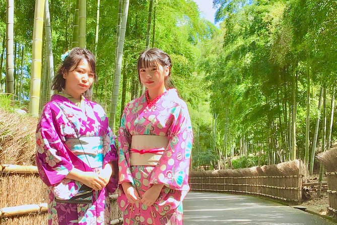 Visit to Secret Bamboo Street With Antique Kimonos!