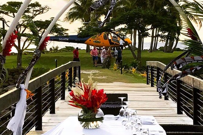 Viti Levu Private Helicopter Ride and Resort Dinner Package (Apr )