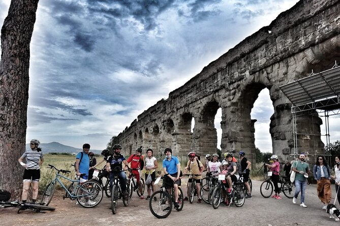 Wake up or Sunset Appian Way & Aqueducts E-Bike Tour W/ Catacombs