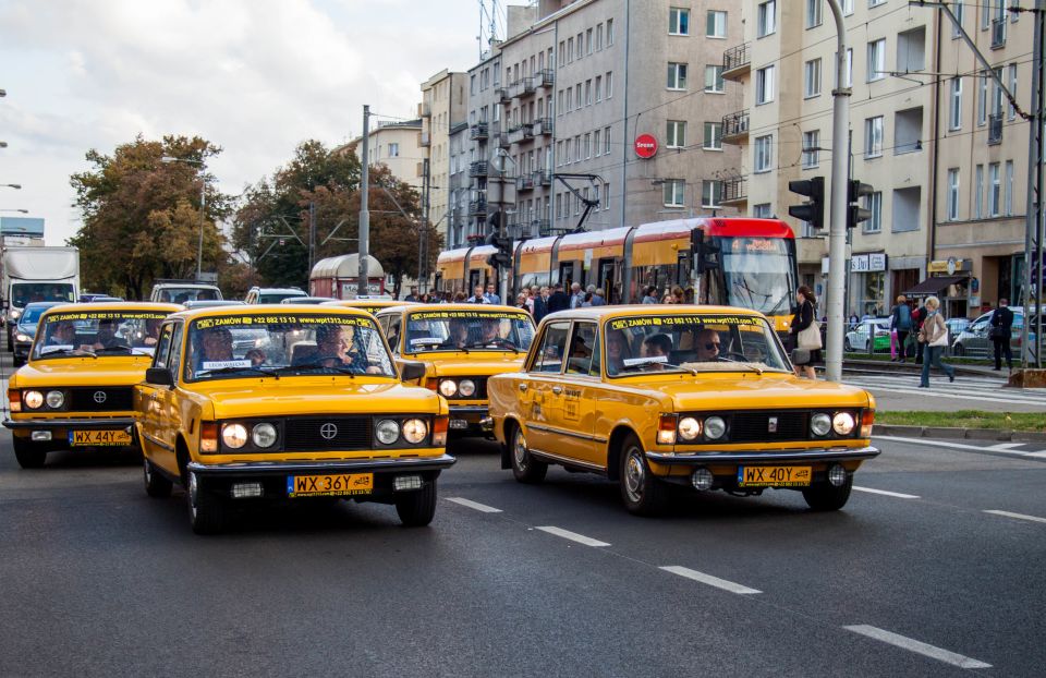 Warsaw Communism Private Tour in a Retro Fiat