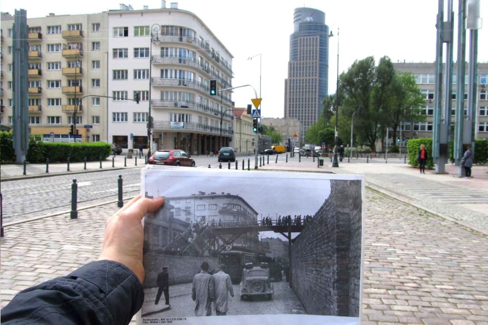 1 warsaw jewish ghetto private tour by retro car with pickup Warsaw: Jewish Ghetto Private Tour by Retro Car With Pickup