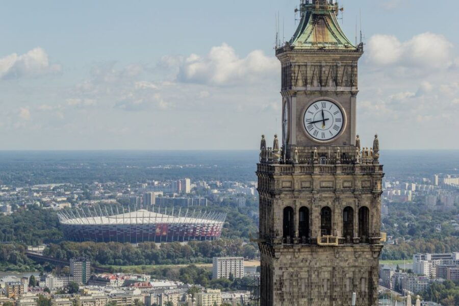 Warsaw: Palace of Culture and Science Tour With Terrace