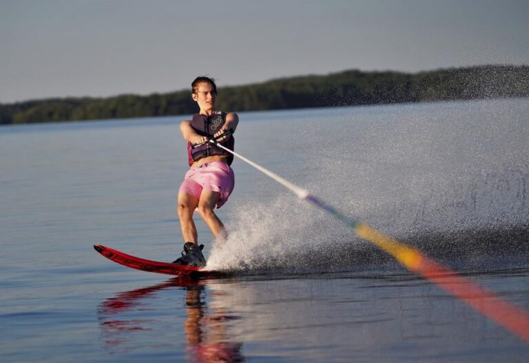 Waterskiing in Trincomalee