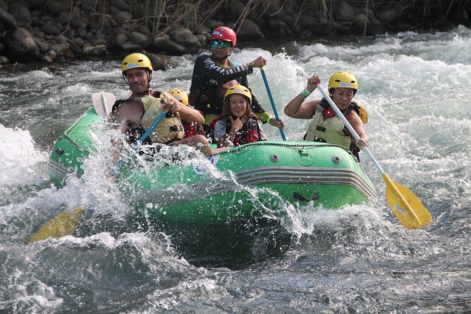 White Water Rafting Class II & III in the AFTERNOON