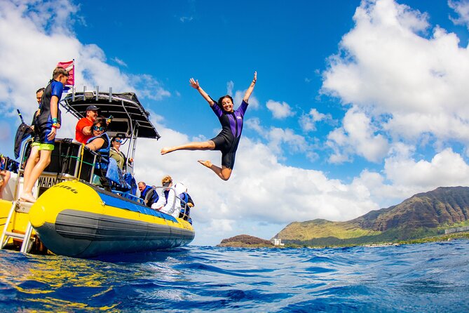 Wild Dolphin Watching and Snorkel Safari off West Coast of Oahu - Snorkel Gear Provided