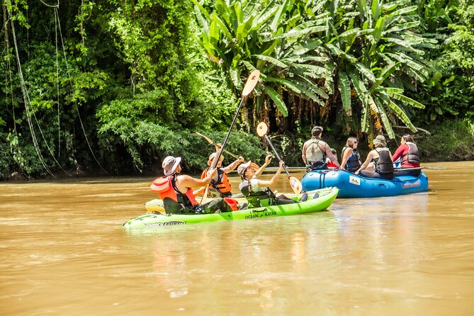 Wildlife Safari Float by Kayak in Peñas Blancas River From Arenal