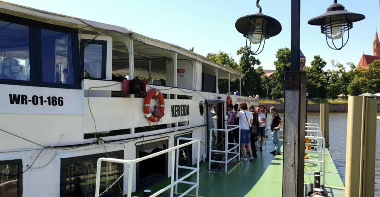 WrocłAw: Boat Cruise With a Guide