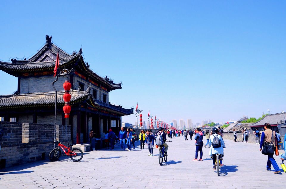 1 xian city wall private guided tour with cycling option Xi'an City Wall Private Guided Tour With Cycling Option