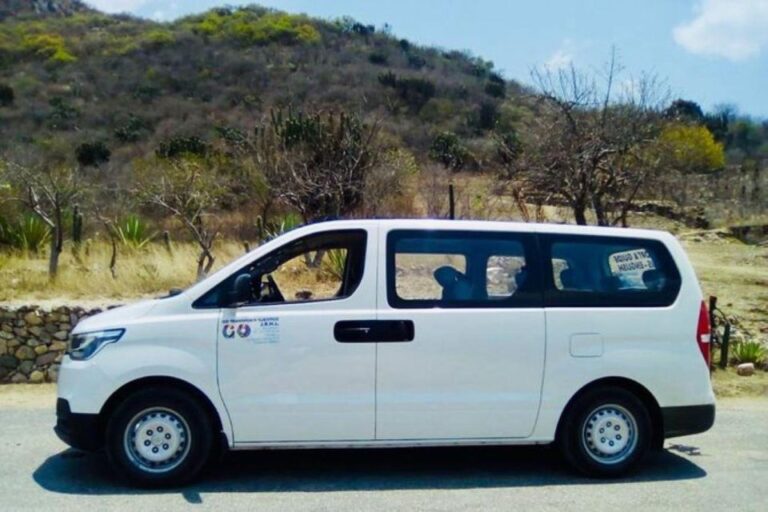 Xoxocotlan Airport: Private Transfer to Oaxaca City