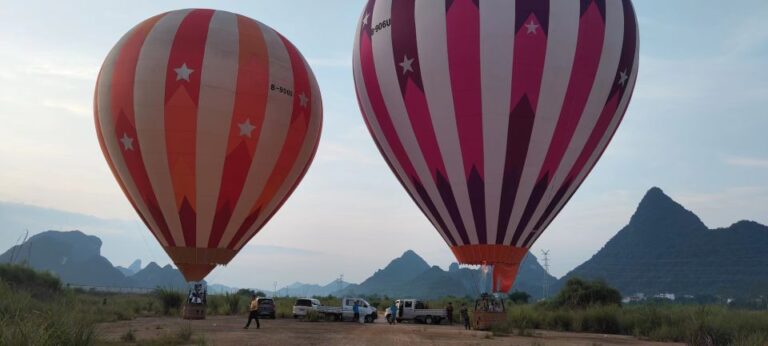 Yangshuo Hot Air Ballooning Sunrise Experience Ticket